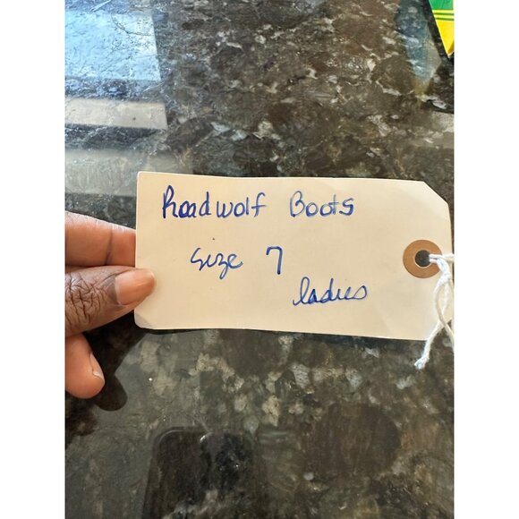 Roadwolf Sz 7M Tan Western Roper Cowboy Boots Leather Western Embroidered - Picture 11 of 11